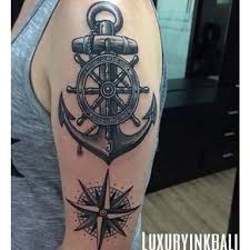 The best compass tattoo ideas all depend on the meaning you want to convey. Image Result For Sailor Compass Anchor Tattoos Tattoos For Guys Forearm Tattoos Tattoos