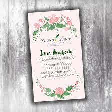 Young living business card template. Young Living Business Card Purple Oily Cards Young Living Business Cards