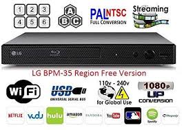 This site contains affiliate links from which we receive a compensation (like amazon for example). Lg Bpm 35 Region Free Blu Ray Player Multi Region Smart Wifi 110 240 Volts Ntsc Pal