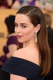 26 Stycznia 21 Doroczne Gildie Aktorow Ekranowych 0125 Sag 0015 Adoracja Emilii Clarke Gal Emilia Clarke Hair Best Brunette Hair Color Long Hair Styles