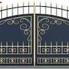 The front gate design for single floored house can be a double door gate with modern day lock. 1