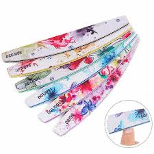 Style inn,mehndi,hijab,nail art & hair style. 6pcs Nail Art Files Flower Print Sanding Buffer Block Pedicure Manicure Tool Set Buy From 4 On Joom E Commerce Platform