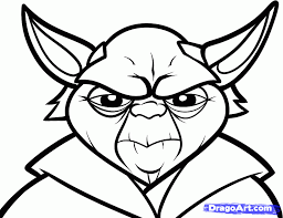 How To Draw Yoda Easy Step By Step Star Wars Characters Draw Star Wars Sci Fi Free Online Drawing Tutorial Yoda Drawing Drawing Stars Star Wars Drawings