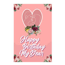 10 best printable folding birthday cards for wife printablee com