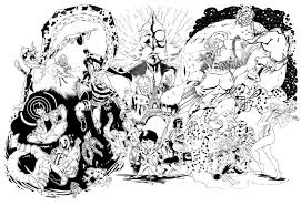 Umbrellas theme activities for preschool. Characters From Umbrella Academy Coloring Page Free Printable Coloring Pages For Kids