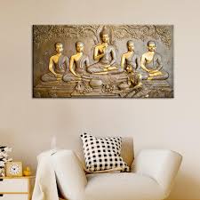 Painting a room is a popular project for beginning diyers and veteran renovators alike. Wall Painting For Living Room Big Panoramic Teaching Of Buddha