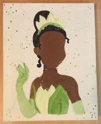 Disney The Princess And The Frog Tiana By Everythingfangirl Disney Canvas Art Disney Paintings Disney Canvas