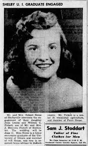 Jean Louise Neese (Robert W Neese daughter) 15 Jan 1950, Sun