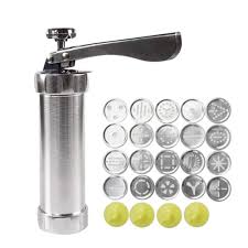 At least you were until now. Diy Stainless Steel Tube Extrusion Stencil Machine Cherry Lee 20 Flower Chip Cookie Cutters Manual Maker Press Moulds For Household Home Kids Baking Tools Accessories Bakeware Urbytus Com