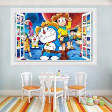 Doraemon Wall Decals Wall Stickers Kids Room Wall Decor Wall Decals Wall Stickers