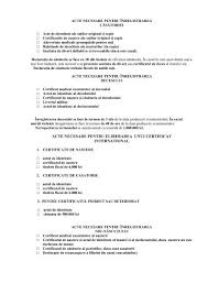 Certificat medical constatator al decesului. Acte Necesare Pentru Eliberarea Unui Certificat International Agnita