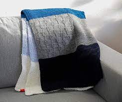 Weitere ideen zu decke stricken, stricken, stricken und häkeln. Strickanleitung Decke Winterabend