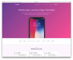Top 27 Free Landing Pages Templates Built With Bootstrap 2018 Colorlib Simple Website Templates Website Template Free Html Website Templates