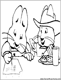 Maxandruby Homework Coloring Page Coloring Pages Printable Coloring Pages Halloween Coloring Pages
