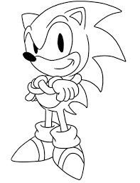 Free printable super sonic coloring pages. Sonic Coloring Pages Free Printable Coloring Pages For Kids