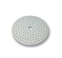 Porcelain Desiccator Plate, Small Holes, 230mm Dia.