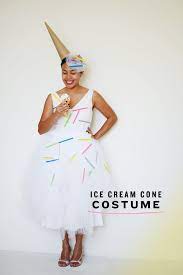 Diy Ice Cream Cone Costume Ice Cream Cone Costume Ice Cream Cone Halloween Costume Ice Cream Costume