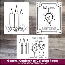 General conference coloring pages with 151 best church conference. Life S Journey To Perfection Several General Conference Coloring Pages For Kids Of Any Age