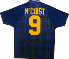 Bromsgrove sporting fc striker jason cowley became an internet sensation when a clip of his stunning goal against corby town was. 1994 96 Scotland Home Shirt Mccoist 9 Very Good Xxl Classic Retro Vintage Football Shirts