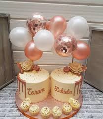 Black And Gold Balloon Cake Topper Balloon Cake Topper Confetti 5 Mini Bunting Banner Etsy Balloon Cake Cake Toppers Cake