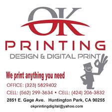 OK Printing Design and Digital Print