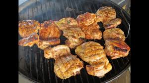 Place boneless skinless chicken thighs in a 2. Bbq Rubs On Grilled Boneless Skinless Chicken Thighs Youtube
