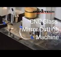 Glass Mirror Cutting CNC Router Machine China - YouTube