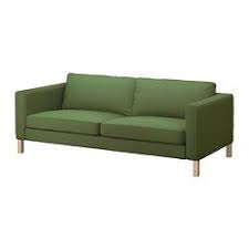 Ikea Us Furniture And Home Furnishings Ikea Stoff Grunes Sofa 3er Sofa