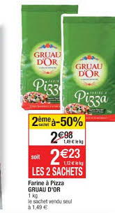 Offre Farine A Pizza Gruau D Or 2eme Sachet A 50 Chez Cora