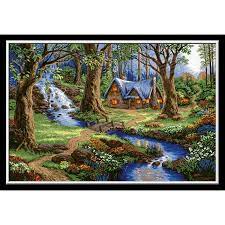 Goblen Ornekleri Etamin Semalari Semali Model Yeniden Stokta Goblen Etamin Kanavice Goblencicom Elisi Nakis Etamin Tablolar Thomas Kinkade Kanavice