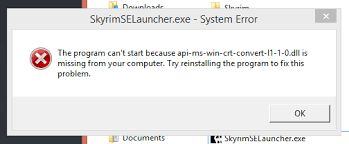 Hello, see if this fix helps you: Api Ms Win Crt Convert L1 1 0 Dll Is Missing Microsoft Community