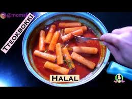 Tteokbokki Halal Korean Spicy Rice Cake Youtube Makanan Resep