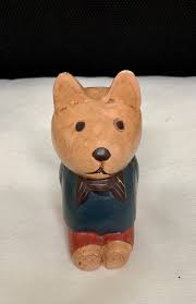 Vintage Wooden Cats Two off