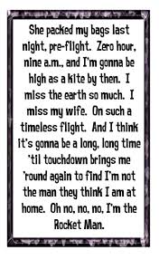 Elton John Rocket Man Song Lyrics Music Lyrics Song Quotes Music Quotes Music Songs Great Song Lyrics Music Lyrics Music Quotes
