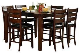Coaster stanton 5pc counter height dining table set. Homelegance Ameillia 8 Piece Extension Square Counter Height Table Set Traditional Dining Sets By Beyond Stores Houzz