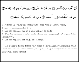 Surah al falaq yang terdiri dari 5 ayat ini umum dibaca dalam rakaat ketiga salat witir. Isi Kandungan Al Qur An Surat Al Falaq Blogguru
