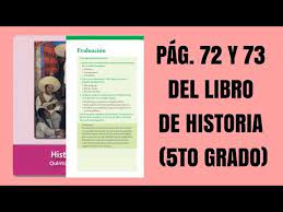 ¿cómo fue tu experiencia en gob.mx? Pag 72 Y 73 Del Libro De Historia Quinto Grado Youtube
