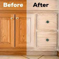 Something for everyone · shop our huge selection · up to 70% off Diy Distressed Whitewashed Farmhouse Vanity Refacing For Under 40 Realbestlife Farmhouse Vanity Staining Cabinets Diy Bathroom Vanity