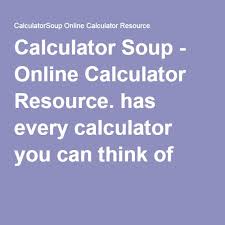 Calculator Soup Online Calculator Resource Online Calculator Math For Kids Calculator