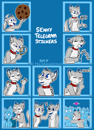 Senky Telegram Stickers 10 by FelisRandomis -- Fur Affinity [dot] net