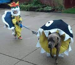 Bowser Walking Chain Chomps Halloween Animals Dog Halloween Pet Halloween Costumes