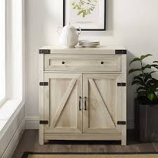 Maybe you would like to learn more about one of these? White Oak Wash Wooden And Metal Barn Door Cabinet Kirklands