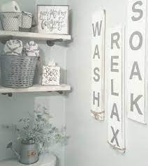 Dog shower with subway tiles, concrete countertop, stainless steel fixtures, and slate flooring. Farmhouse Bathroom Decor Farmhouse Signs Blessed Ranch Bathroom Design Decor Farmhouse Bathroom Decor Small Grey Bathrooms