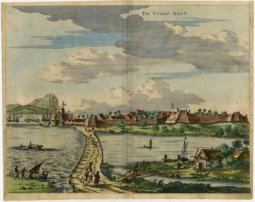 Antique Print-GALLE-FORT-SRI LANKA-CEYLON-ASIA-Baldaeus-Waesbergen-1672: ( 1672) Art&nbsp;/&nbsp;Print&nbsp;/&nbsp;Poster | ThePrintsCollector