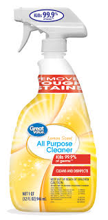 There is not a strong smell. Great Value All Purpose Cleaner Lemon Scent 32 Fl Oz Walmart Com