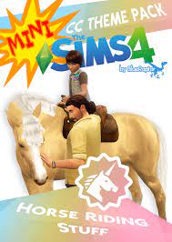 Downloaded some more really cool mods and cc items for the sims 4 to show to you guys ! Blue Raptor S Den Horse Riding Stuff Cc Theme Pack By Blueraptor
