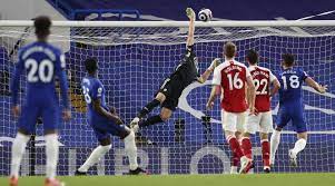 Fa cup holders arsenal won the community shield for a second season in a. Arsenal Beat Chelsea 1 0 After Pouncing On Jorginho Howler Sports News The Indian Express