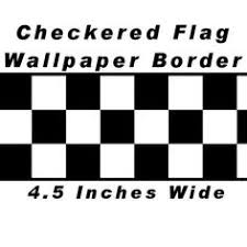 Black And White Checkered Wallpaper Border Checkered Flag Cars Nascar Wallpaper Border 4 5 Black Edge Gift In 2020 Checkered Flag Race Car Bedroom Boys Room Wallpaper