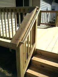 Deck Railing Installation Cost Deckrailing Smalldeck Deck Stair Railing Deck Stairs Cheap Deck Ideas