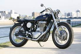 広島県のカスタムバイクショップ heiwa motorcycle 平和モーターサイクル です トライアンフ bsa等の英車 からsr400 ftrなどの国産車のカスタム 修理 メンテナンスをしております カスタムバイク トライアンフ トライアンフのカフェレーサー